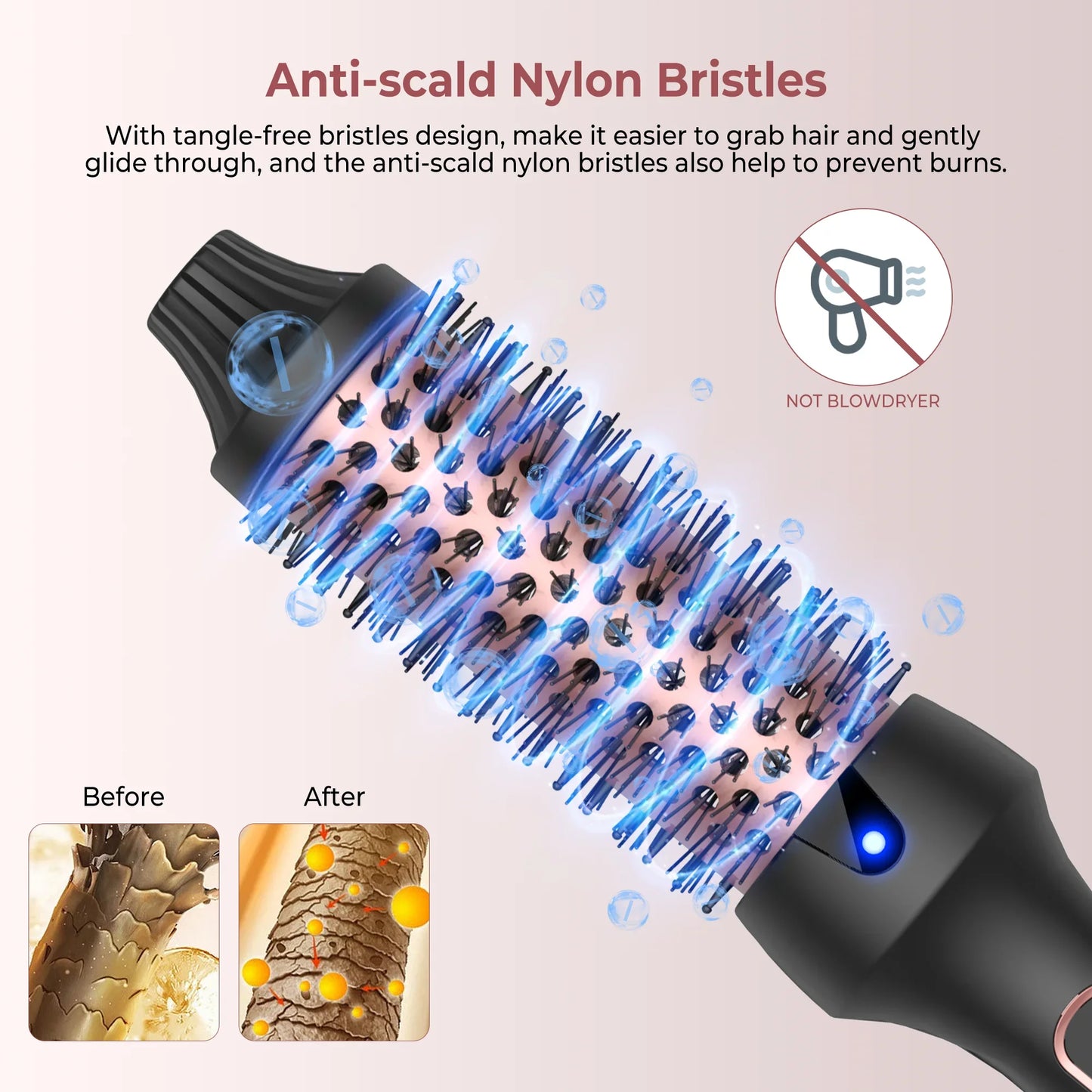 Glowby™ 3-in-1 Ionic Heated Styling Brush